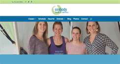 Desktop Screenshot of embodyhealthandwellness.com